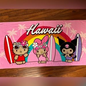 Sanrio‎ Hawaii beach towel